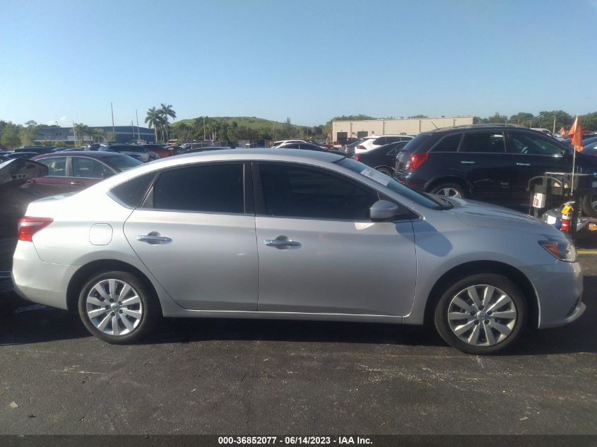 2019 NISSAN SENTRA S - 3N1AB7AP2KY404934
