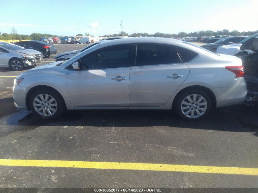 2019 NISSAN SENTRA S - 3N1AB7AP2KY404934