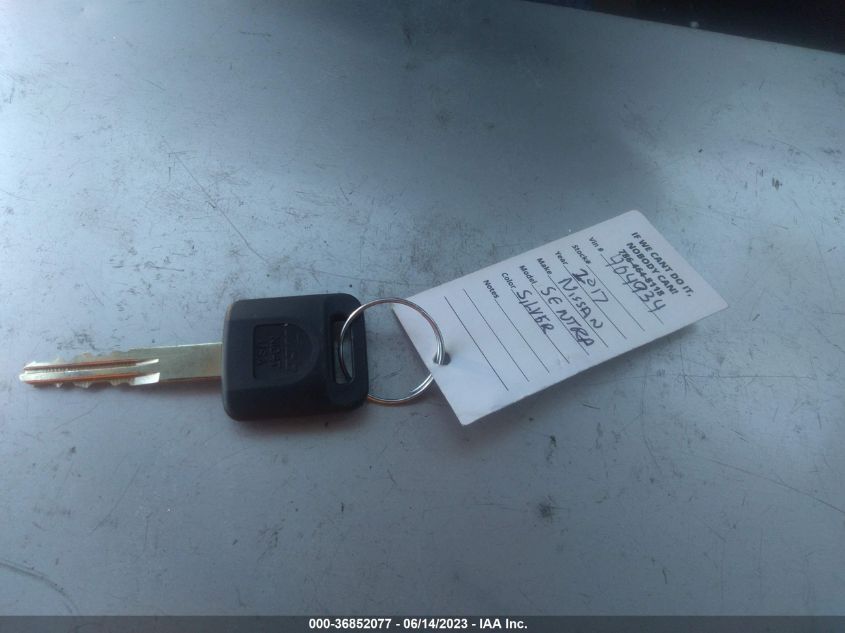 2019 NISSAN SENTRA S - 3N1AB7AP2KY404934