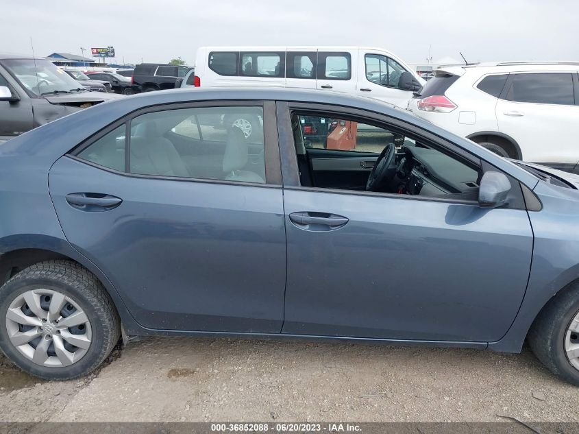 2014 TOYOTA COROLLA L/LE/S/S PLUS/LE PLUS - 2T1BURHE6EC222394