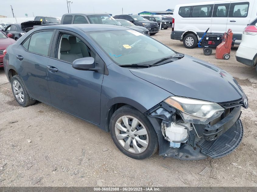 2014 TOYOTA COROLLA L/LE/S/S PLUS/LE PLUS - 2T1BURHE6EC222394