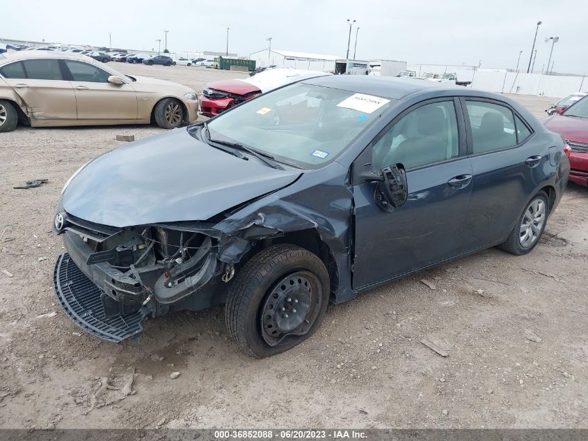 2014 TOYOTA COROLLA L/LE/S/S PLUS/LE PLUS - 2T1BURHE6EC222394
