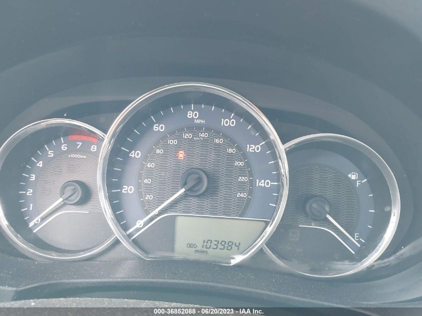 2014 TOYOTA COROLLA L/LE/S/S PLUS/LE PLUS - 2T1BURHE6EC222394