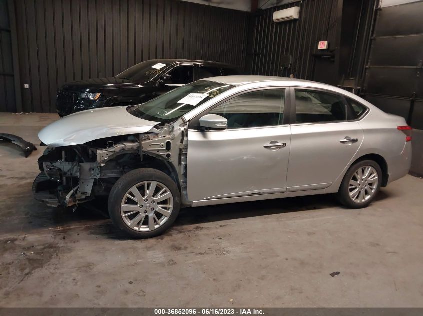 2015 NISSAN SENTRA SL - 3N1AB7AP5FY307197