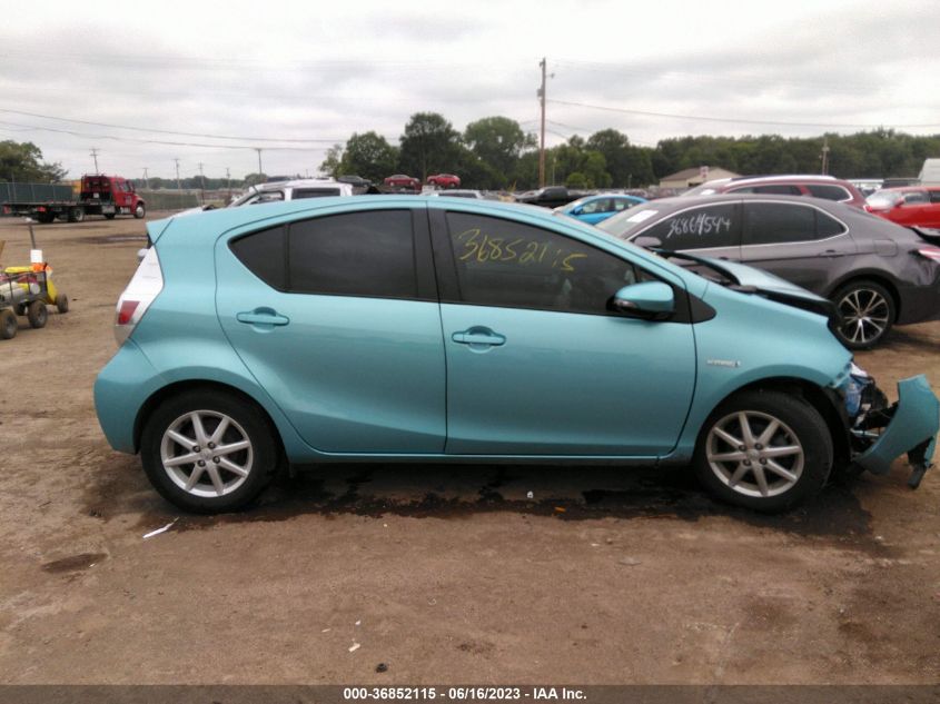 2014 TOYOTA PRIUS C ONE/THREE/TWO/FOUR - JTDKDTB33E1080871