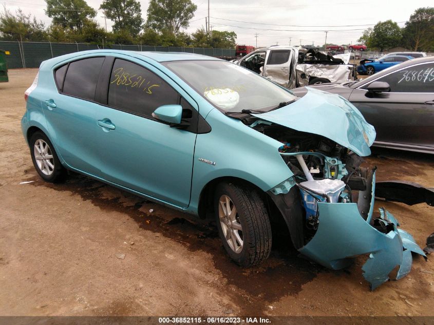 2014 TOYOTA PRIUS C ONE/THREE/TWO/FOUR - JTDKDTB33E1080871