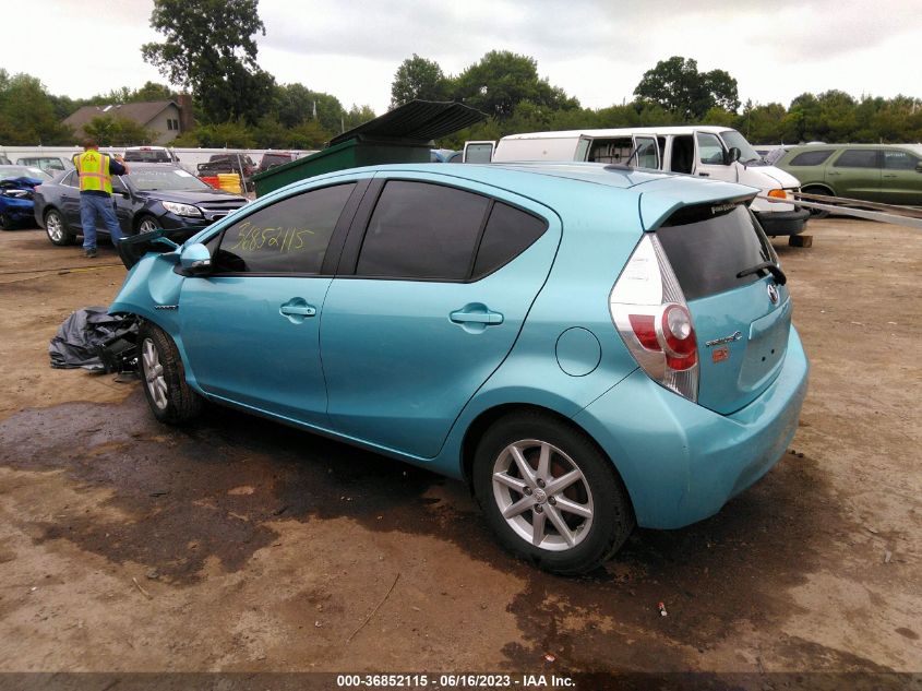 2014 TOYOTA PRIUS C ONE/THREE/TWO/FOUR - JTDKDTB33E1080871