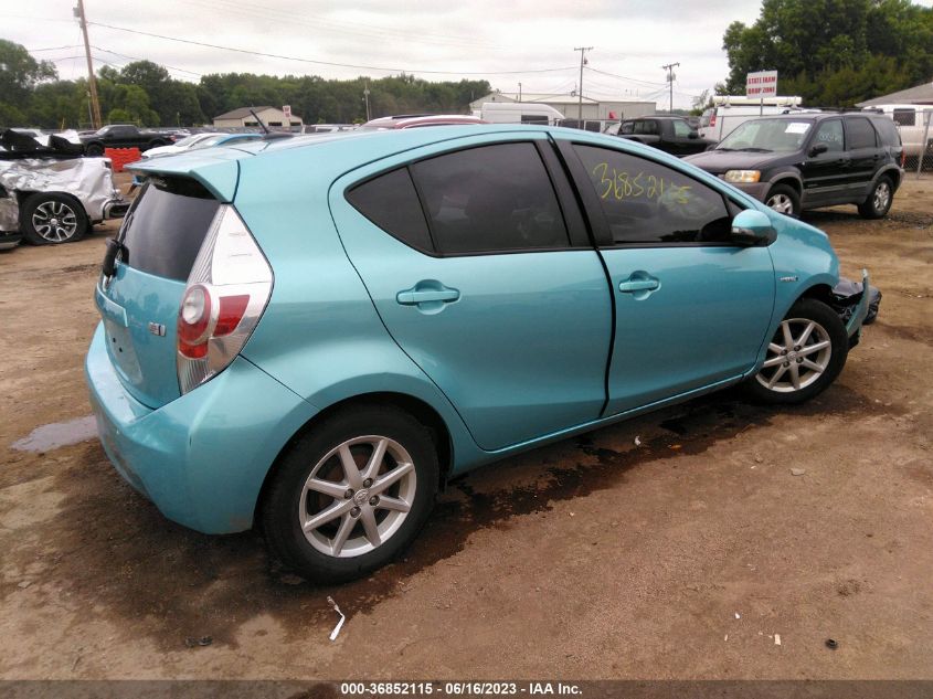 2014 TOYOTA PRIUS C ONE/THREE/TWO/FOUR - JTDKDTB33E1080871