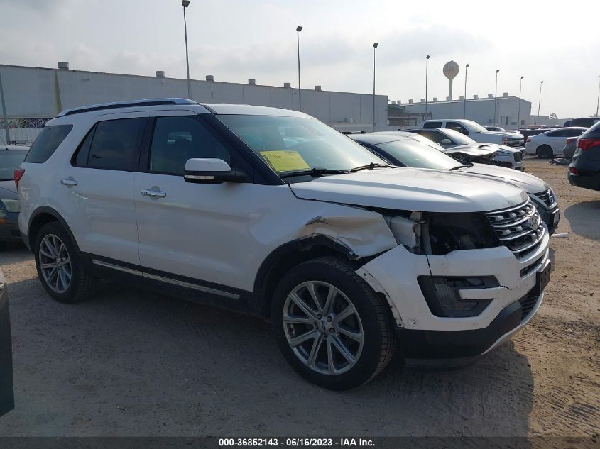 2016 FORD EXPLORER LIMITED - 1FM5K7F87GGA56195