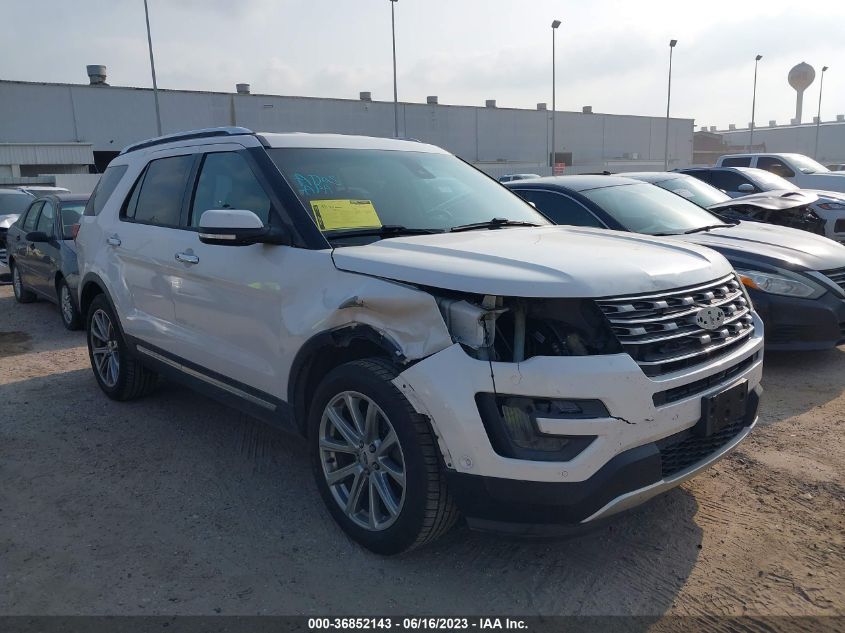 2016 FORD EXPLORER LIMITED - 1FM5K7F87GGA56195
