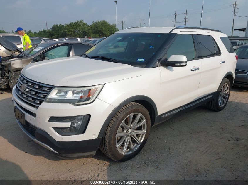 2016 FORD EXPLORER LIMITED - 1FM5K7F87GGA56195
