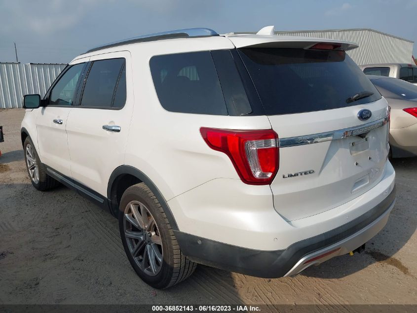 2016 FORD EXPLORER LIMITED - 1FM5K7F87GGA56195
