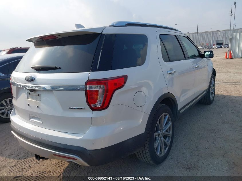 2016 FORD EXPLORER LIMITED - 1FM5K7F87GGA56195