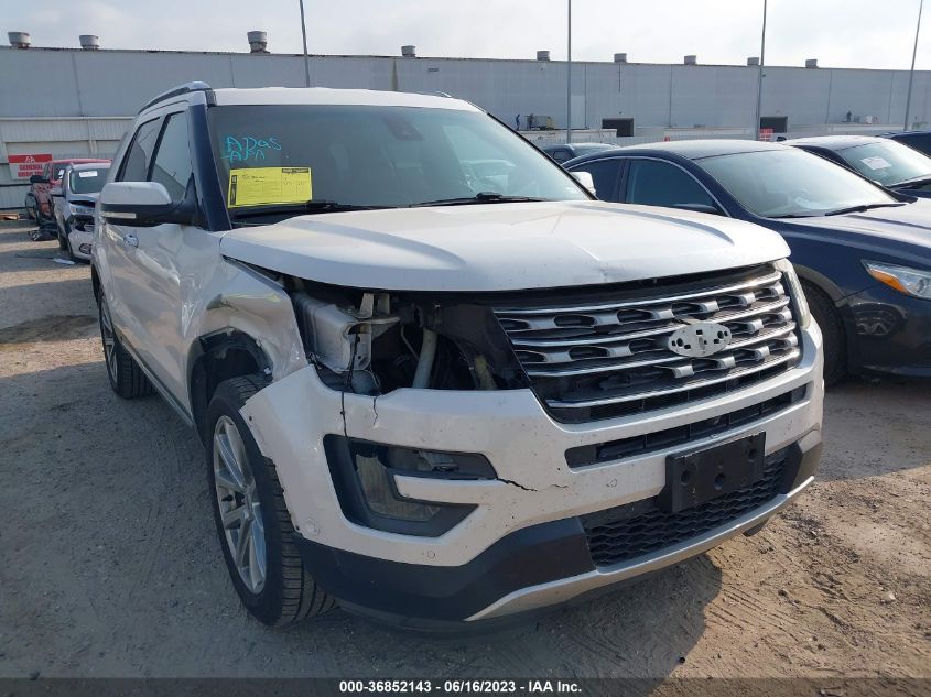 2016 FORD EXPLORER LIMITED - 1FM5K7F87GGA56195