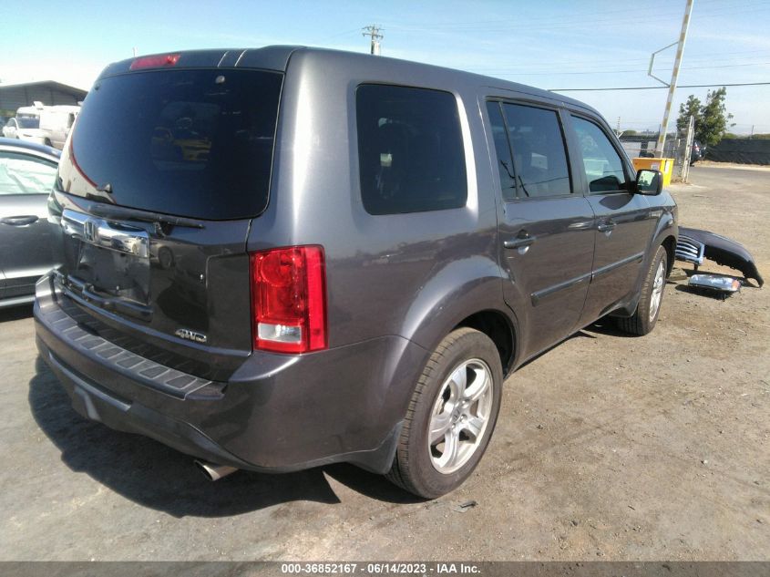 2015 HONDA PILOT EX-L - 5FNYF4H52FB049820
