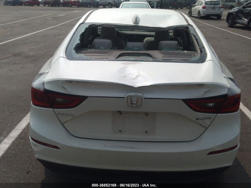 2019 HONDA INSIGHT EX 19XZE4F56KE001263