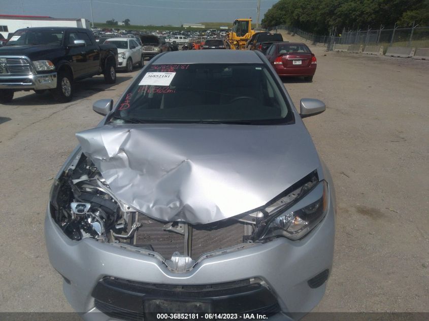 2015 TOYOTA COROLLA L/LE/S/S PLUS/LE PLUS - 5YFBURHE1FP237791
