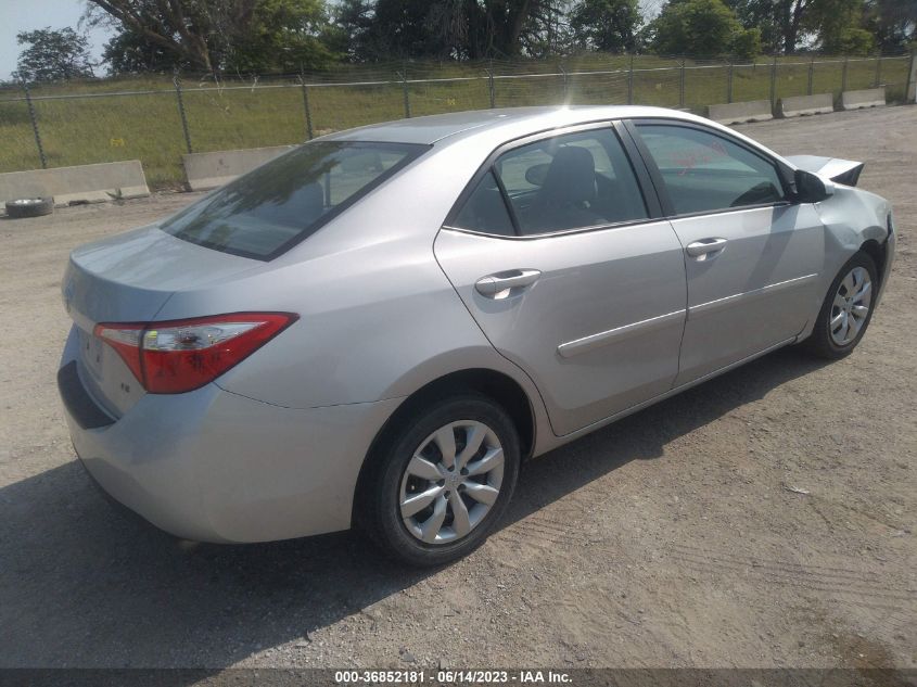 2015 TOYOTA COROLLA L/LE/S/S PLUS/LE PLUS - 5YFBURHE1FP237791