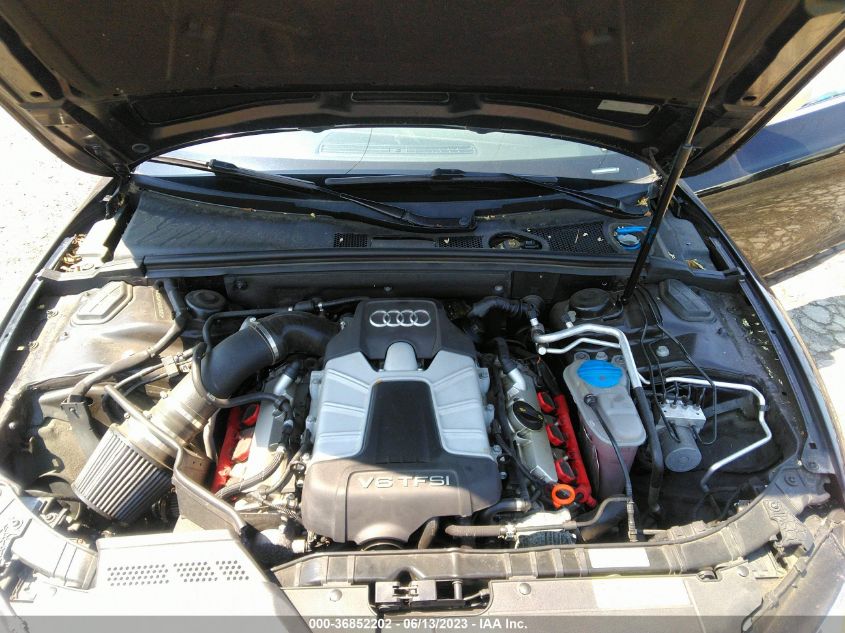 2013 AUDI S5 PRESTIGE WAUVGAFR5DA016852