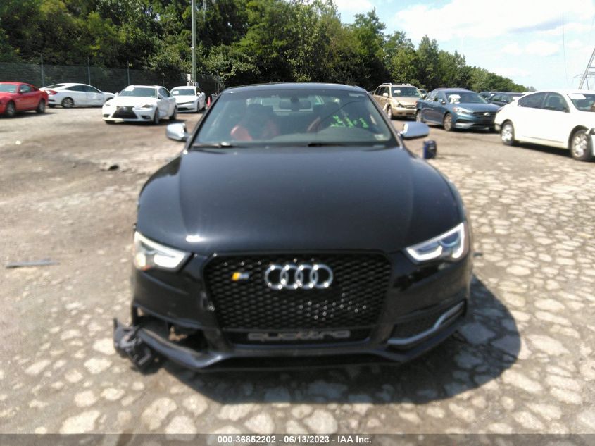 2013 AUDI S5 PRESTIGE WAUVGAFR5DA016852
