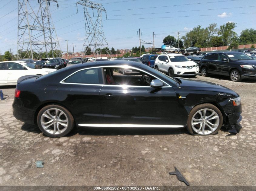 2013 AUDI S5 PRESTIGE WAUVGAFR5DA016852
