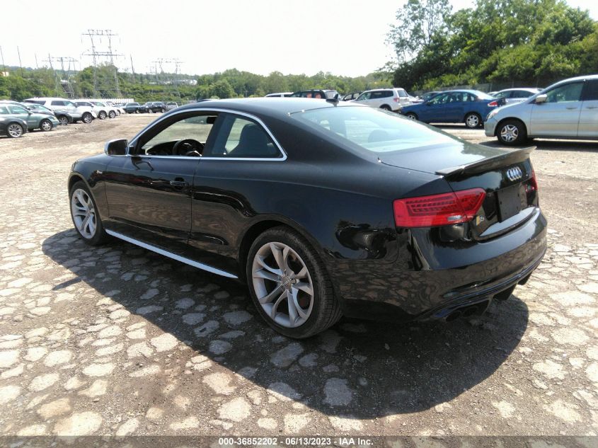 2013 AUDI S5 PRESTIGE WAUVGAFR5DA016852