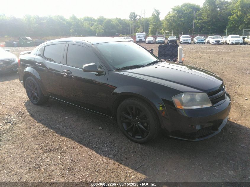 2014 DODGE AVENGER SE - 1C3CDZABXEN228138