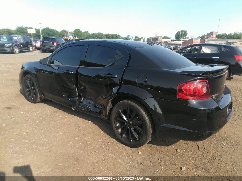 2014 DODGE AVENGER SE - 1C3CDZABXEN228138