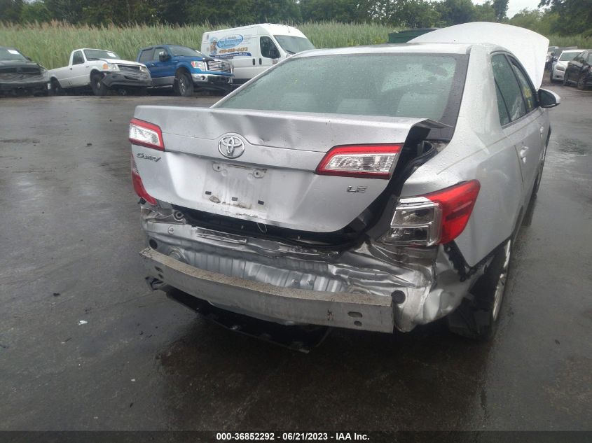 2013 TOYOTA CAMRY L/LE/SE/XLE - 4T4BF1FK3DR305112