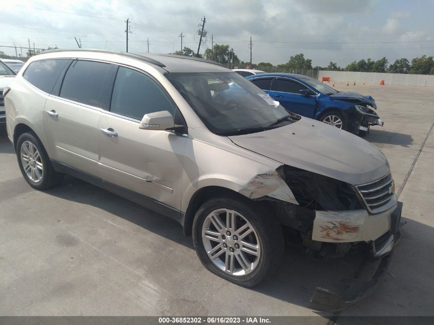 2014 CHEVROLET TRAVERSE LT - 1GNKRGKD5EJ310130