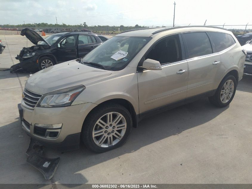 2014 CHEVROLET TRAVERSE LT - 1GNKRGKD5EJ310130