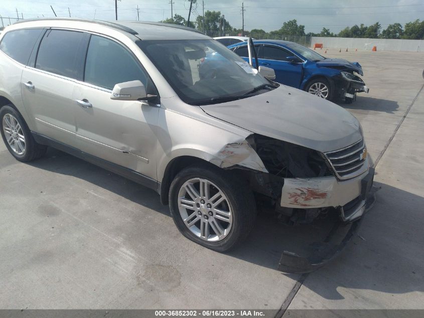 2014 CHEVROLET TRAVERSE LT - 1GNKRGKD5EJ310130