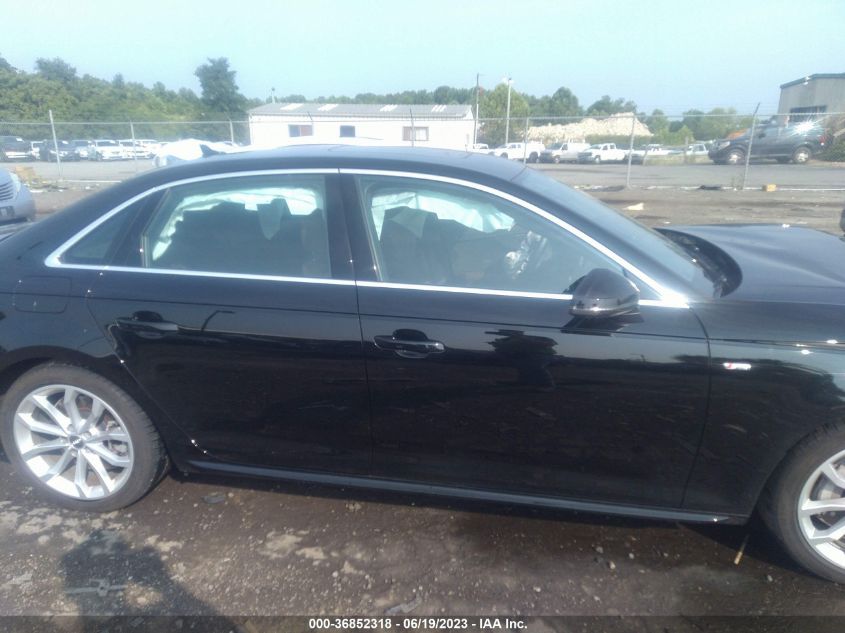 2019 AUDI A4 PREMIUM PLUS - WAUENAF46KA051097
