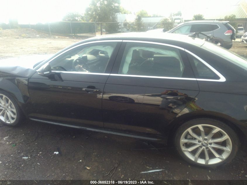 2019 AUDI A4 PREMIUM PLUS - WAUENAF46KA051097