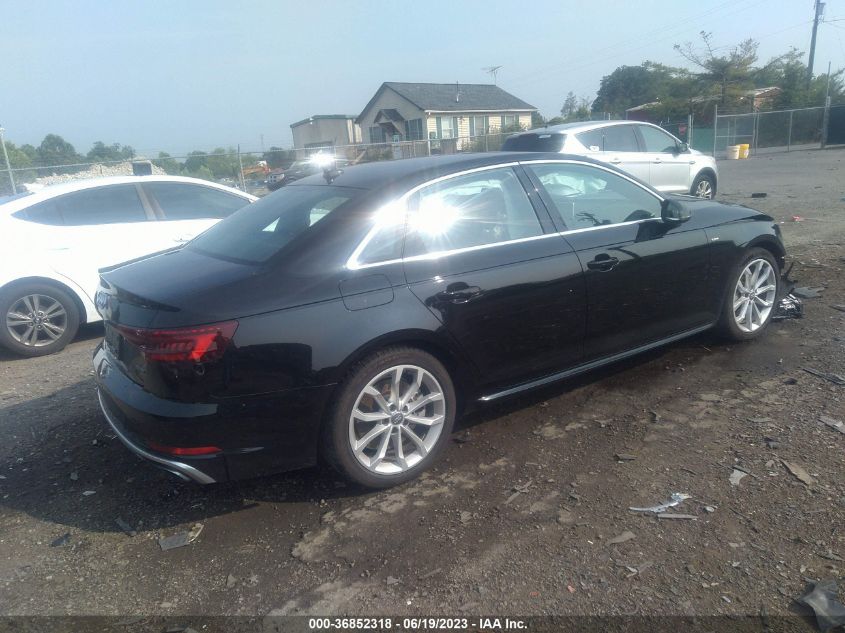 2019 AUDI A4 PREMIUM PLUS - WAUENAF46KA051097