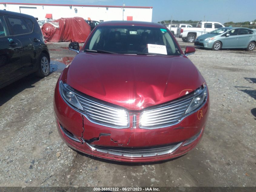 2016 LINCOLN MKZ - 3LN6L2G98GR624409