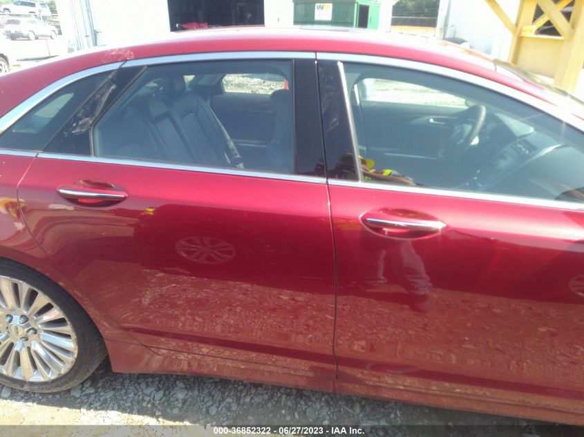 2016 LINCOLN MKZ - 3LN6L2G98GR624409
