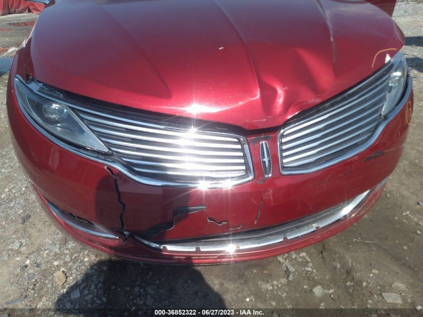 2016 LINCOLN MKZ - 3LN6L2G98GR624409