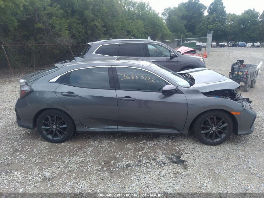 2021 HONDA CIVIC HATCHBACK EX - SHHFK7H63MU222494