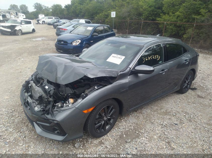 2021 HONDA CIVIC HATCHBACK EX - SHHFK7H63MU222494