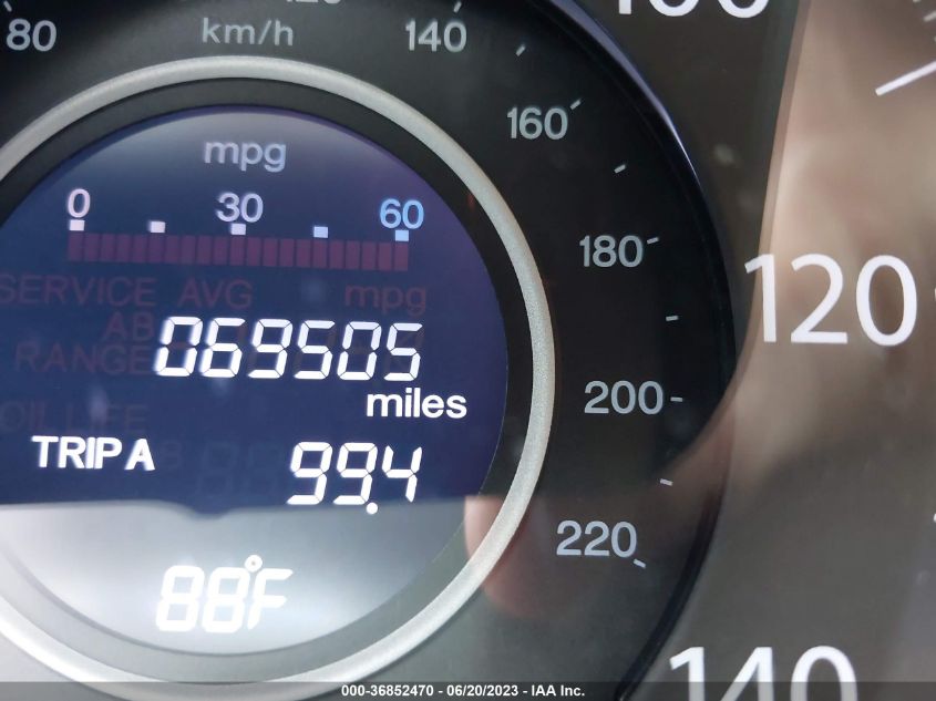 2013 HONDA CR-V EXL - 5J6RM3H74DL019986