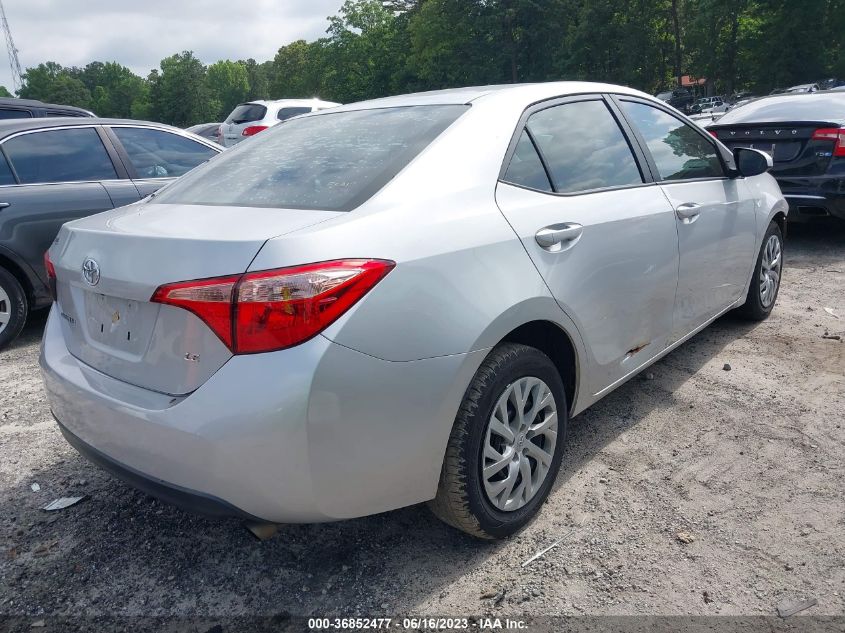 2018 TOYOTA COROLLA L/LE/XLE/SE/XSE - 2T1BURHE0JC089397