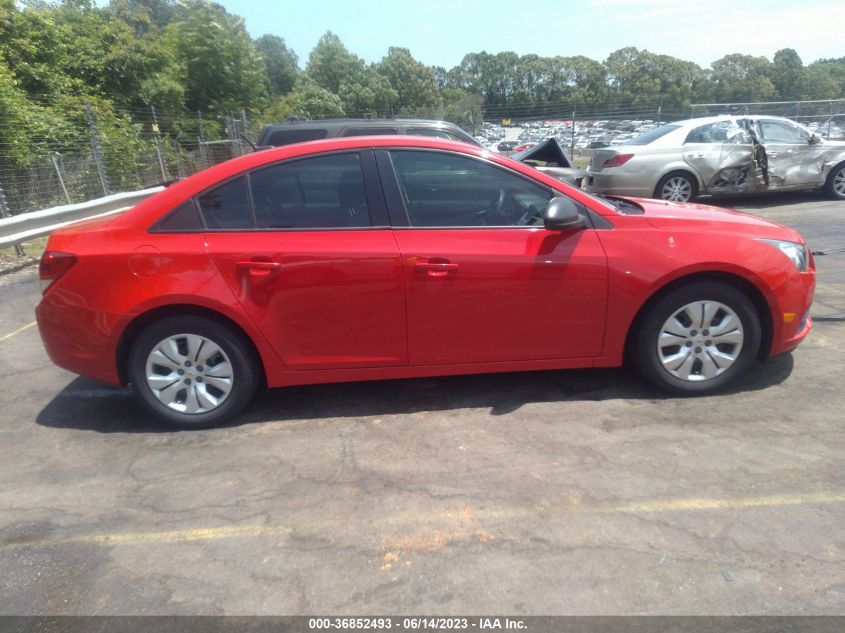2014 CHEVROLET CRUZE LS - 1G1PA5SH0E7449956