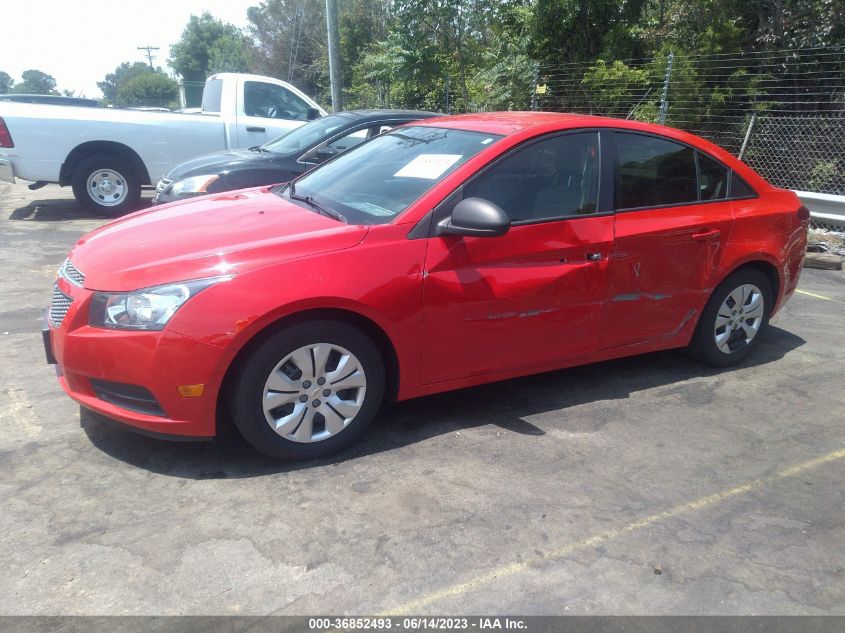2014 CHEVROLET CRUZE LS - 1G1PA5SH0E7449956