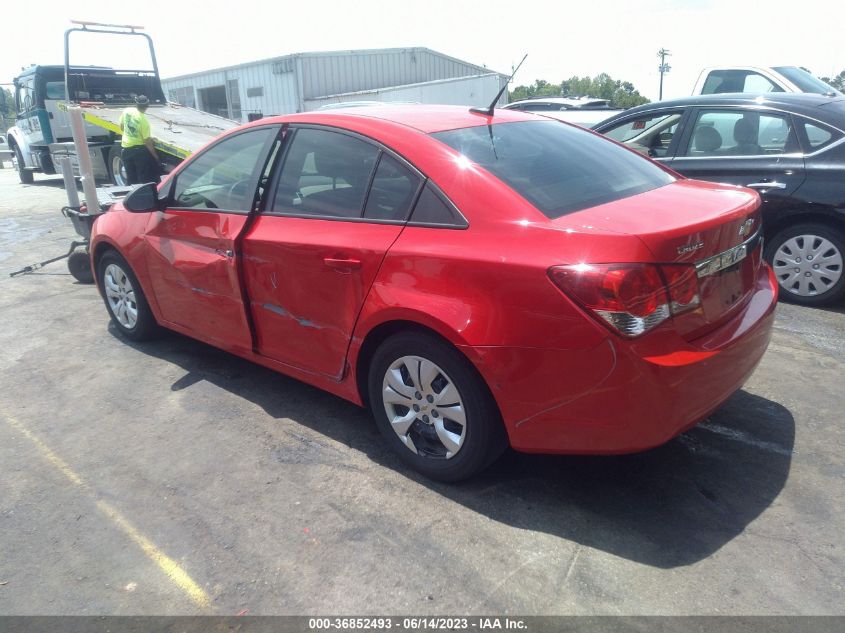 2014 CHEVROLET CRUZE LS - 1G1PA5SH0E7449956