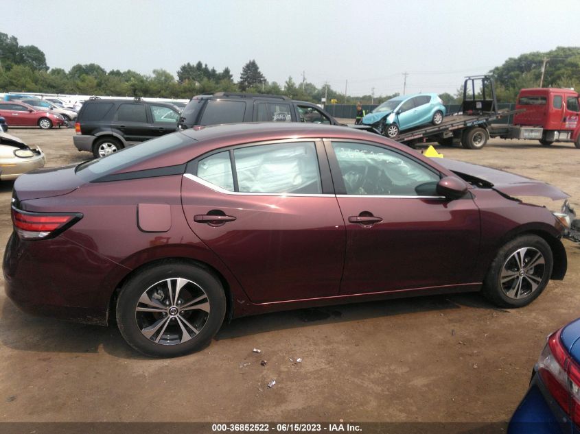 2022 NISSAN SENTRA SV - 3N1AB8CV5NY241508