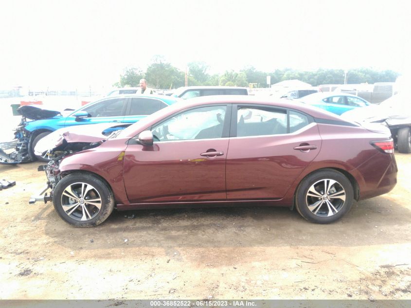 2022 NISSAN SENTRA SV - 3N1AB8CV5NY241508