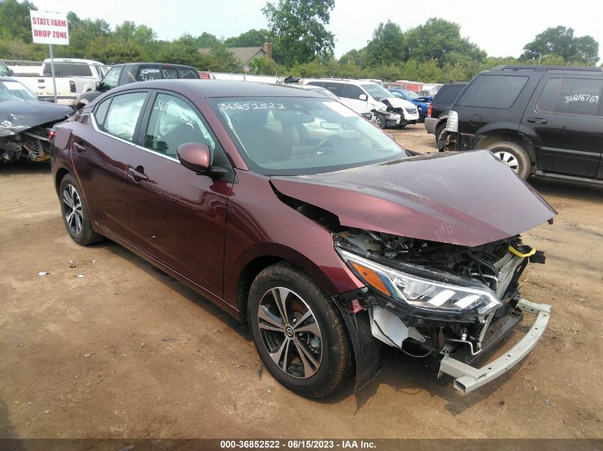 2022 NISSAN SENTRA SV - 3N1AB8CV5NY241508