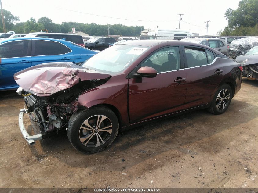 2022 NISSAN SENTRA SV - 3N1AB8CV5NY241508