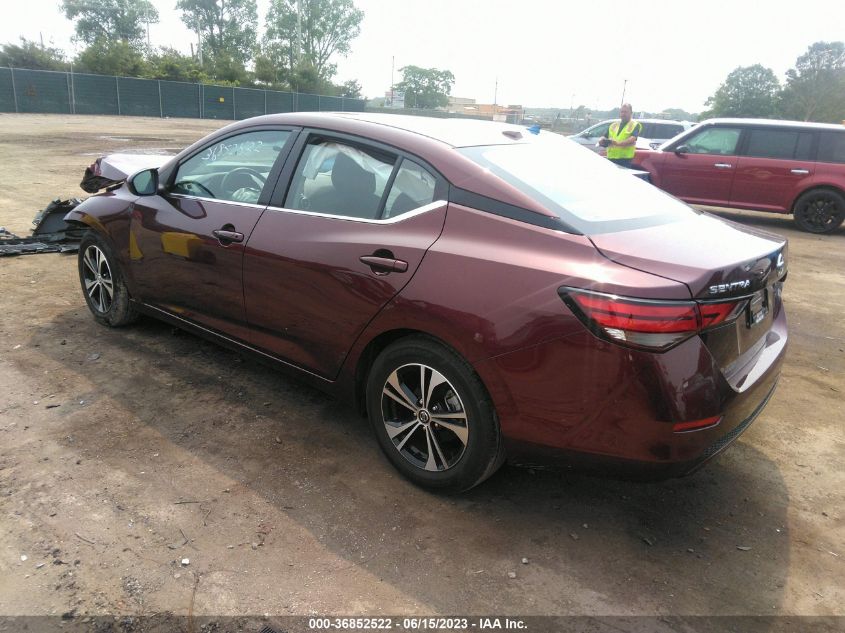 2022 NISSAN SENTRA SV - 3N1AB8CV5NY241508
